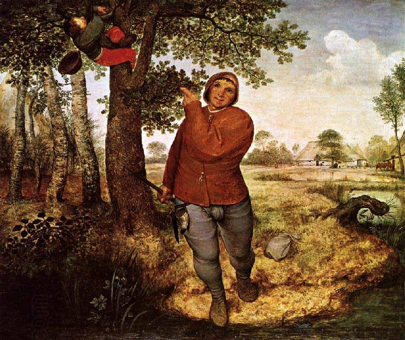 Pieter Bruegel the Elder Peasant and the Nest Robber China oil painting art